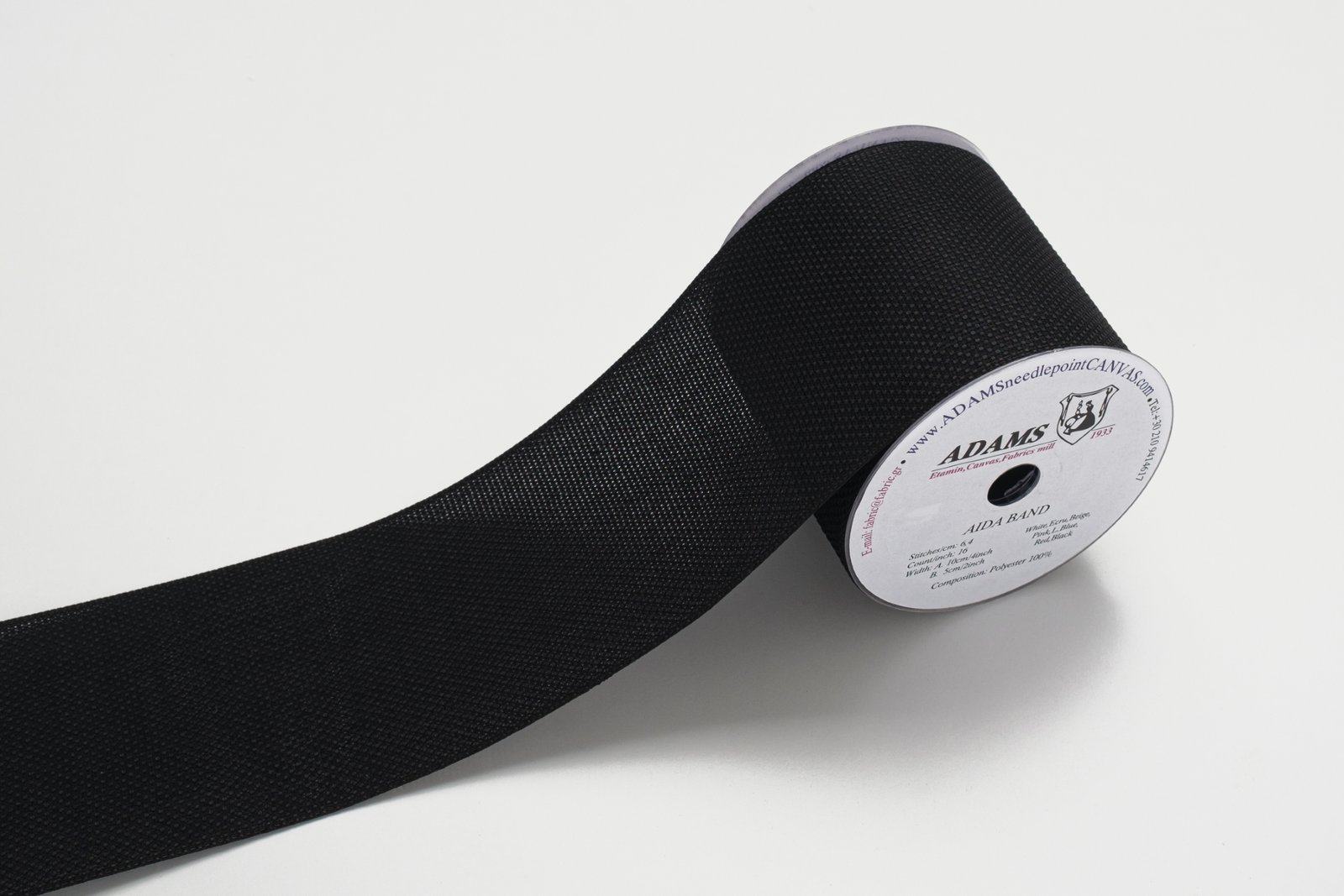 18FASKENxxxPOL(a)[EMBROIDERY BRAID 10cm. POLYESTER [BLACK]